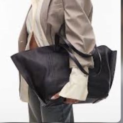 ALLSAINTS Phoenix Spacious Leather Tote Bag NWOT