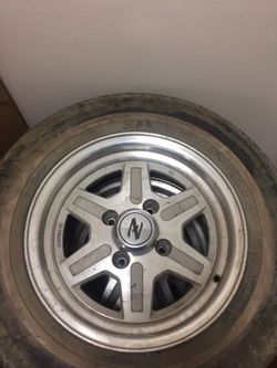 260 Nissan Z OEM rims
