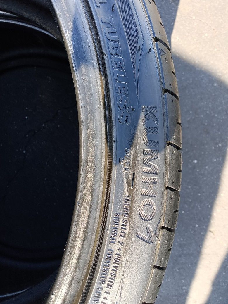 2 Llantas 215 35 R18 Kumho Ecsta