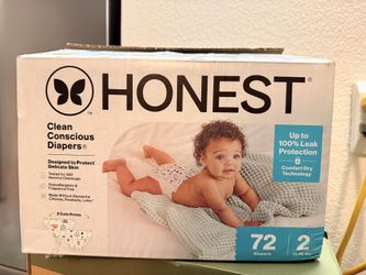 The Honest Company Clean Conscious Diapers for  2 size