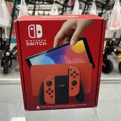 Nintendo Switch OLED Mario Red Edition! Finance For $50 Down Payment!!