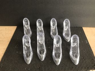 Cinderella Clear Plastic Princes Shoe Decoration