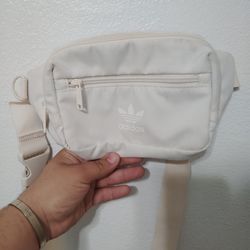 Pink Adidas fanny pack