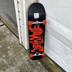 Black And Orange Complete Build 7.75”