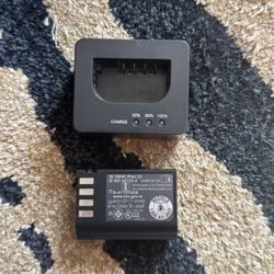 Panasonic DMW-BTC15 Battery Charger + DMW-BLK22 Battery