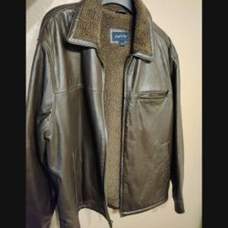 Men's Large Leather Jacket 