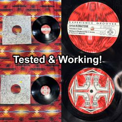 Komatose Experience Grooves Vinyl 12” 45 RPM Move On / Uridium Tested & Working