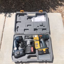Ryobi Drill And Charger With Light