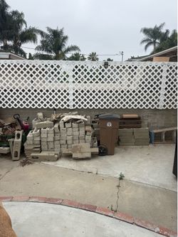 Free concrete blocks