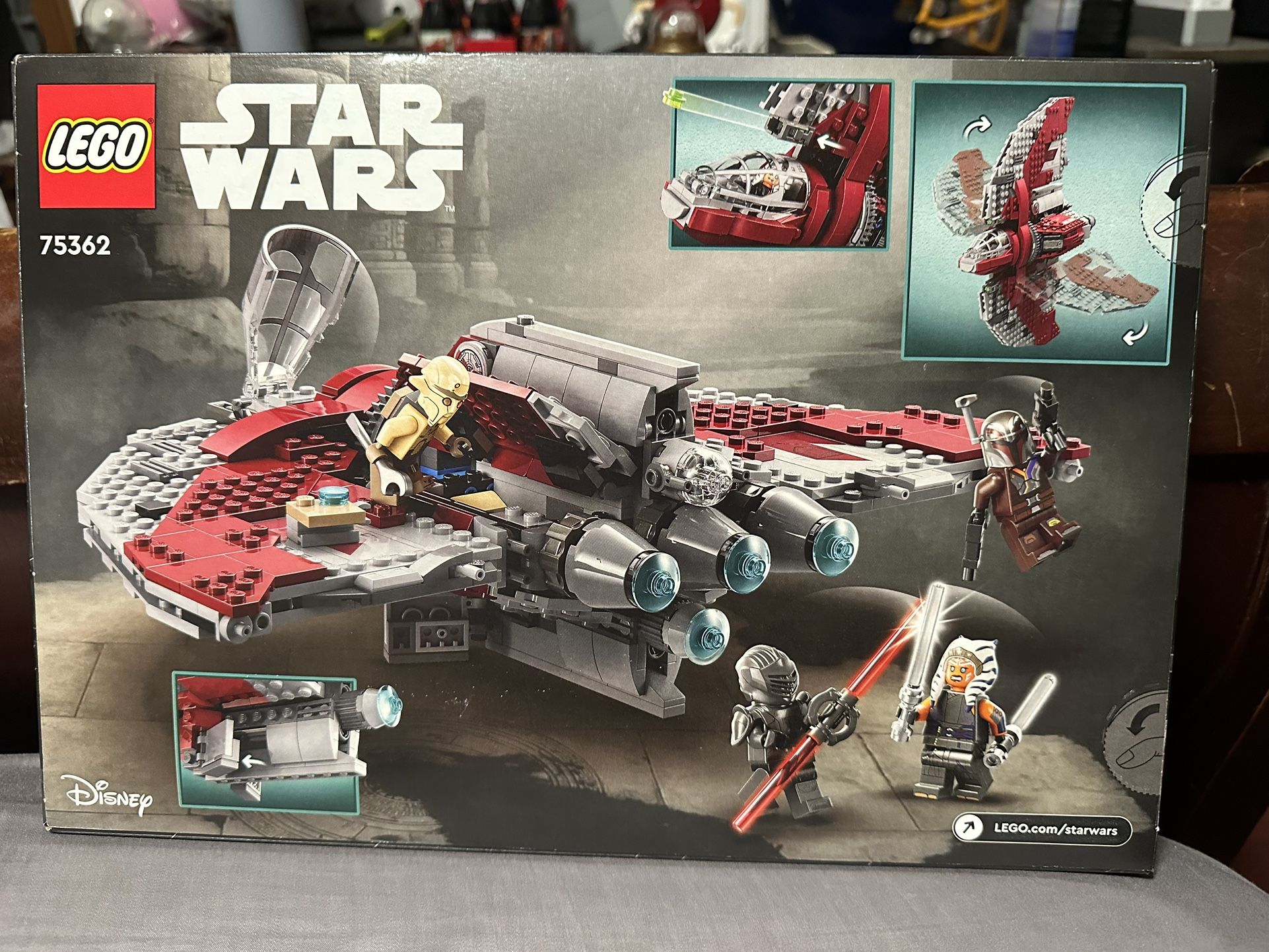  Star Wars Ahsoka Tano’s T-6 Jedi Shuttle 75362
