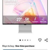 MSRP 1400$, Brand new SAMSUNG 27" ViewFinity S9 Series 5K Computer Monitor.