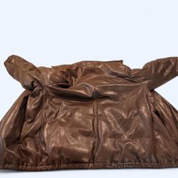 Giorgio Armani 90s Leather Jacket Size 44