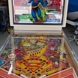 1978 Atari Superman Pinball Machine