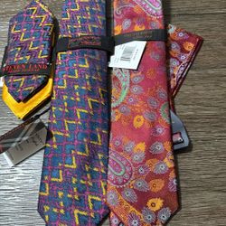 Steven Land New w/tags 2 Neckties