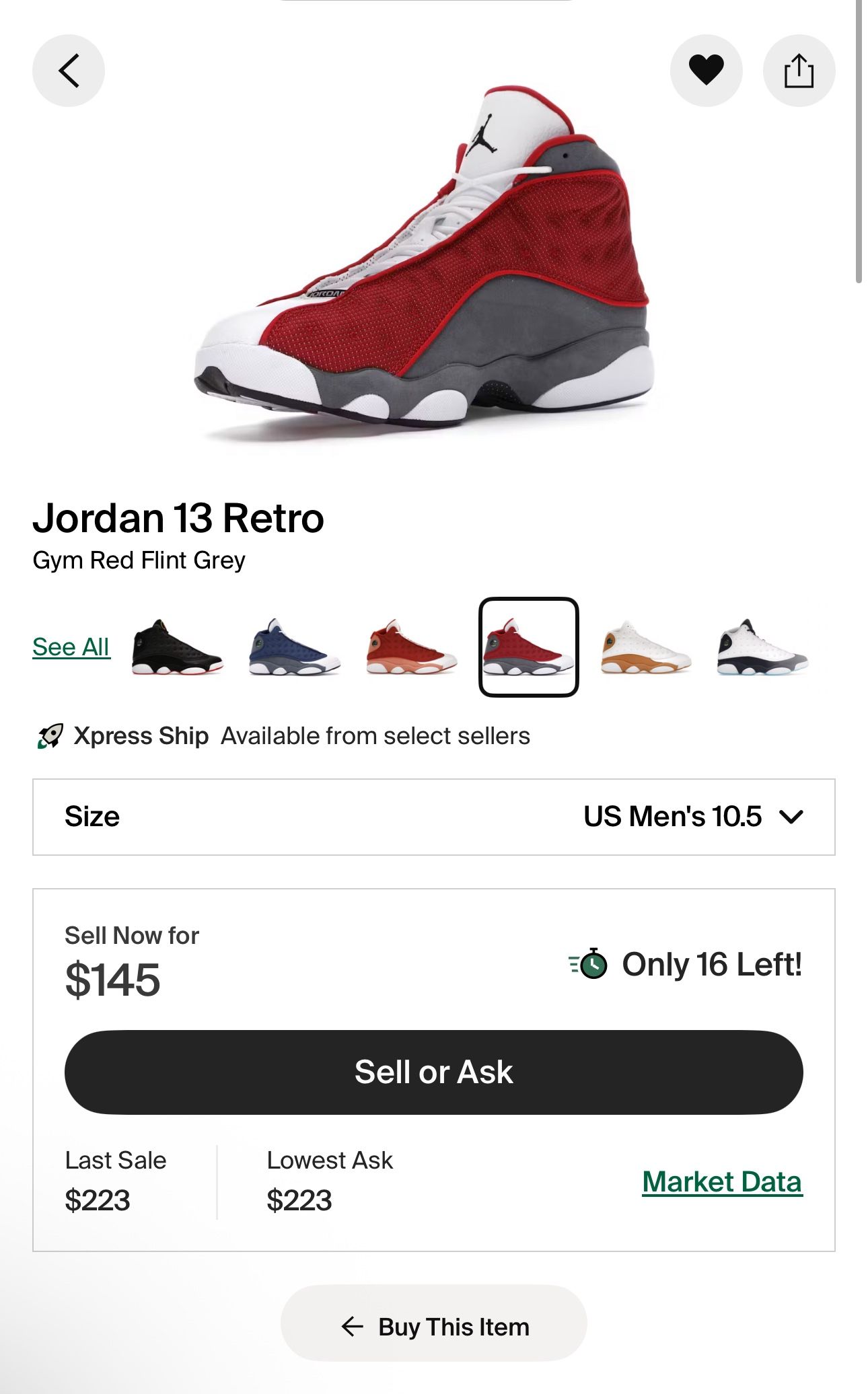 Jordan 13 Retro Gym Red