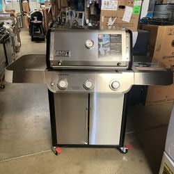 Bbq Grill Gas Prooane Weber 3 Burner 