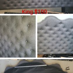 King Tufted Headboard 