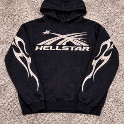 Hellstar Hoodie – Black / Silver 