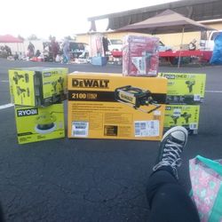 Ryobi Husky DeWalt 
