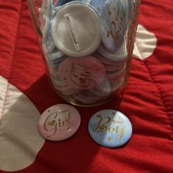 Team Girl & Team Boy Pins 