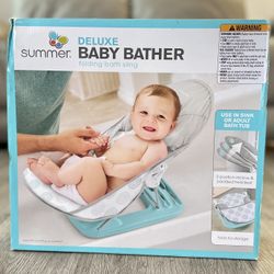 Deluxe Baby Bather Folding Bath Sling -NEW