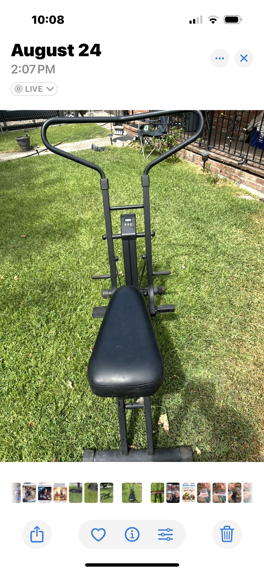 Easy glider, exercise machine