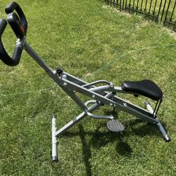 Sunny Health & Fitness Row-N-Ride Squat Assist Trainer