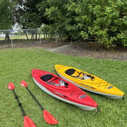 Hers and His Kayaks
