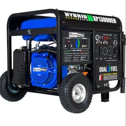 DuroMax XP13000-EH (13,000-WATT Dual Fuel Portable  Generator - Gas & Propane)