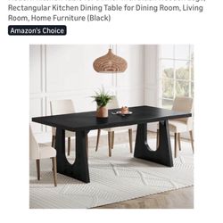 new black dining Table