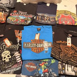 Harley Davidson t shirts $45 each