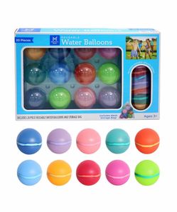 Member's Mark Reusable Water Balloons 20-Piece Set Brand New in Box