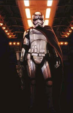 Star Wars Captain Phasma poster