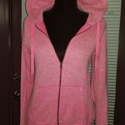 Comfy Fit Light Lady's Pink Hoodie in Medium-Large. Mint.