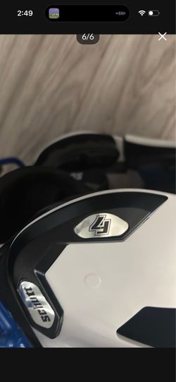 F7 football helmet