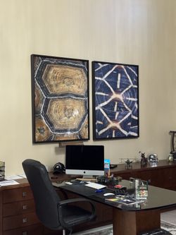 Beautiful Carapaced Motif IV Art Piece.