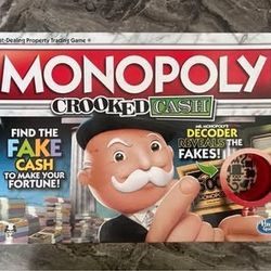 new sealed monopoly crooked cash game