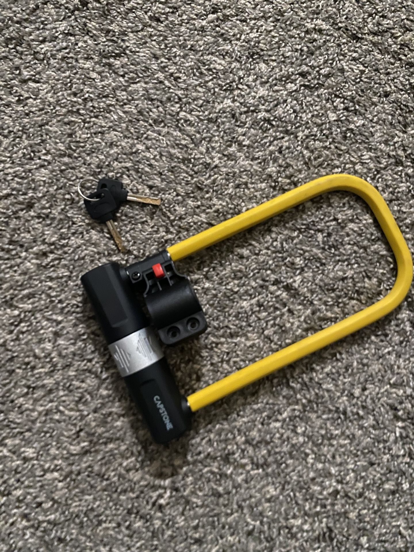 Bike Lock With 2 Keys