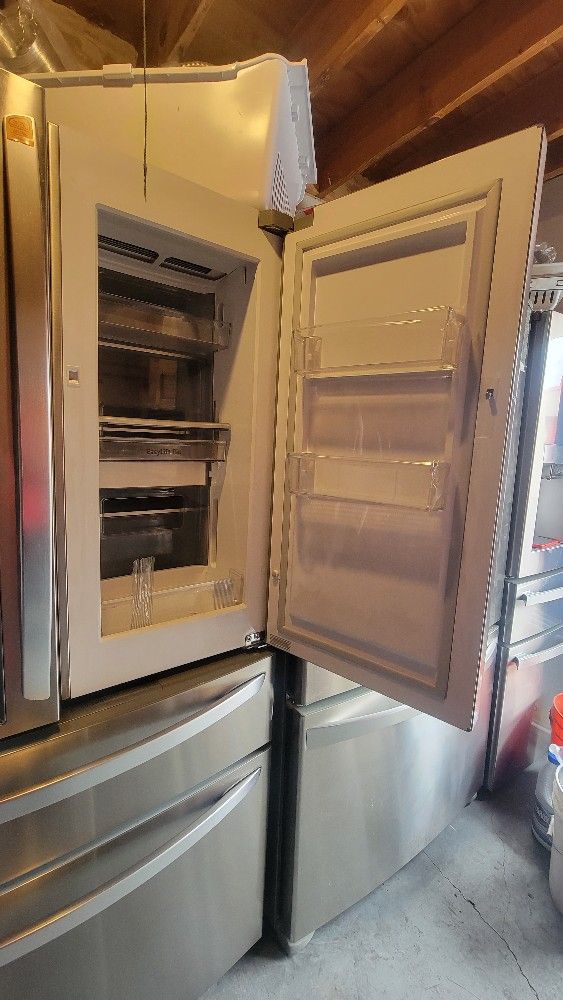 LG 4 Door Stainless Steel Refrigerator Door In Door 2022 Model