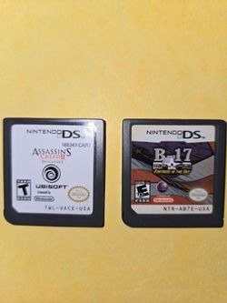 Nintendo DS Game Cartridges Lot of 2
