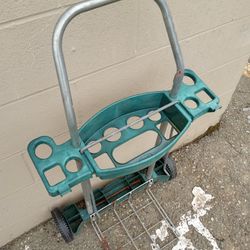 Gardening Yard Dolly Trolley Tool Carrier Holder Plant Pot Mover