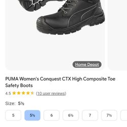 Puma Steel Toe Work Boots Female 