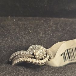 .5 Ct Diamond Bridal Set Engagement Ring