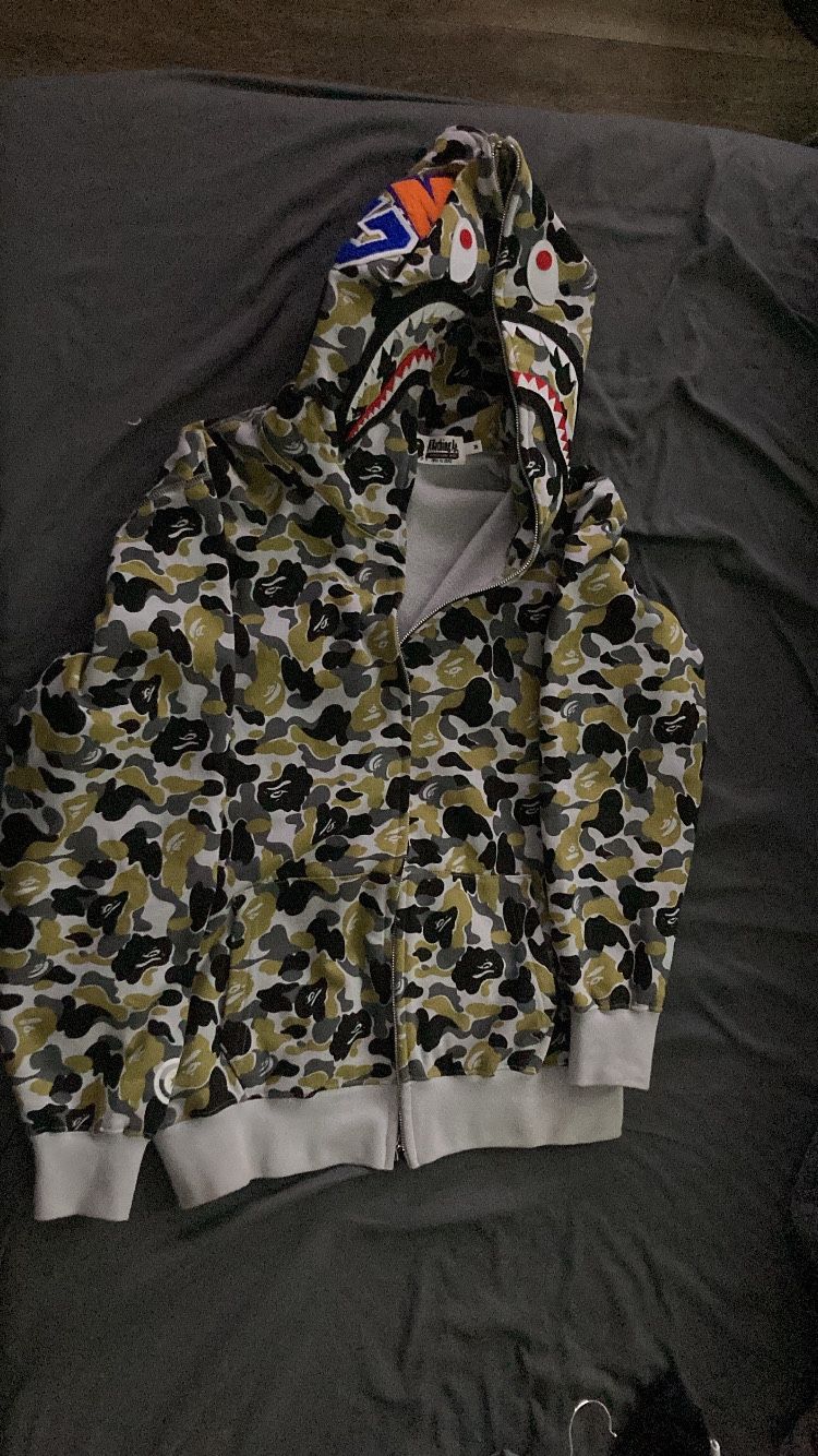 Bape Camo Zip Up