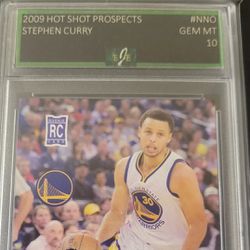 Steph Curry RC Graded 10