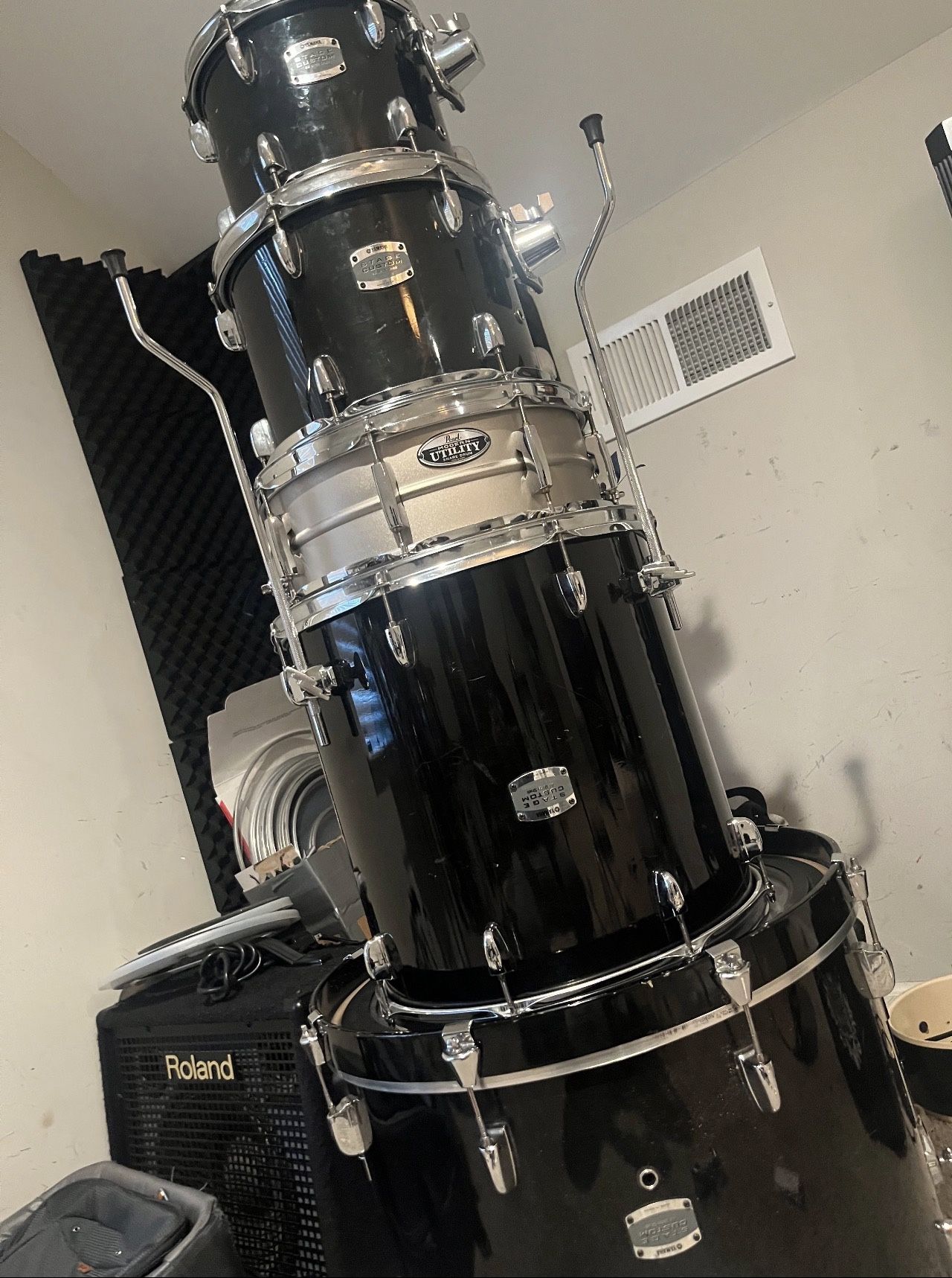 Yamaha Stage Customs Drumset 