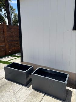 Large planters