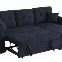 New! Sectional Sofa Bed, Sofa Bed, Sectional Sofa With Pull Out Bed, Reversible Chaise Sectional, Sectionals, Sectional Couch, Sleeper Sofa Couch,Sofa