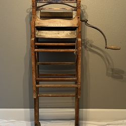 Antique Anchor Brand 770B Folding Bench Wringer