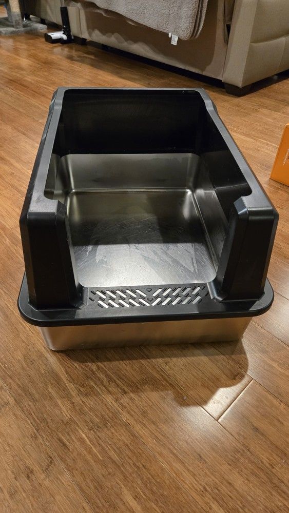 XXXL Stainless Steel Litter Box